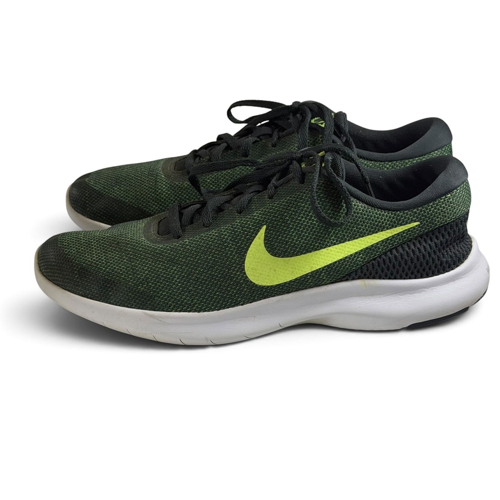 Nike Flex Experience RN 7 Mens Running Shoes Green Black Neon Size 11